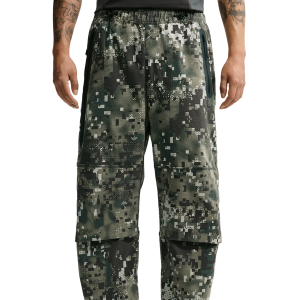 Nike Tech Dri-FIT Woven Pant AOP - Men's - Silver Sage/Black