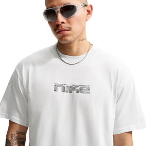 Nike NSW Loose Race Helmet Tee - Men's - Off White