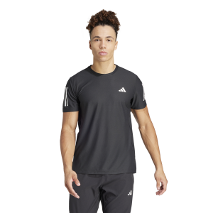 adidas Own The Run Short Sleeve T-Shirt - Men's - Black