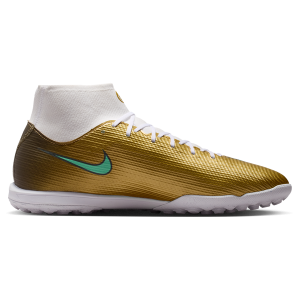 Nike Superfly 11 Academy Tf Km - Men's - Metallic Gold/Green Glow