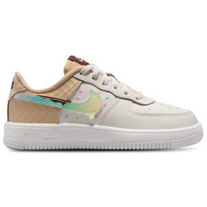 Nike Air Force 1 Low - Girls' Preschool - Multi/White