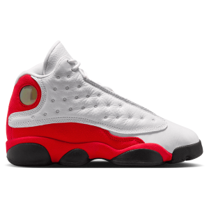 Jordan Retro 13 - Boys' Grade School - White/Black/True Red