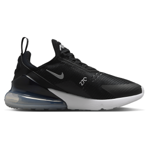 Nike Air Max 270 - Women's - Black/White/Mtlc Silver