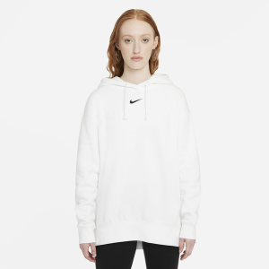 Nike Collection Fleece Hoodie - Women's - White/Black