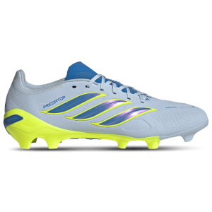 adidas Predator League FG - Men's - Crystal Sky/Ray Blue/Team Solar Yellow