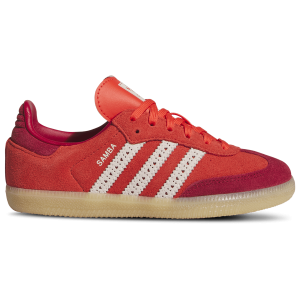 adidas Originals Samba - Girls' Preschool - Red/Red/White