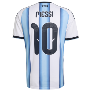 adidas Argentina 26 Home Replica Messi Jersey - Men's - White