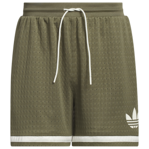 adidas Warp Knit Shorts - Men's - Strata Olive