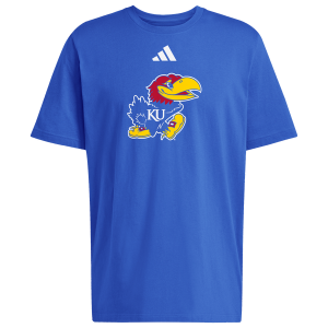 adidas NCAA Logo Short Sleeve T-Shirt - Men's - Royal