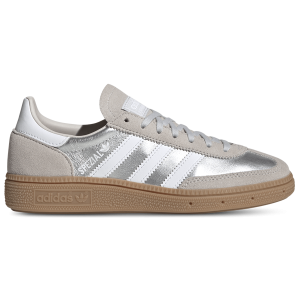 adidas Handball Spezial - Girls' Grade School - White/Silver Metallic/Gum