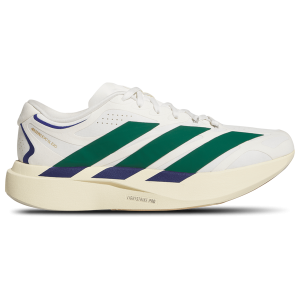 adidas adizero Evo SL Exo Suede - Men's - Core White/Collegiate Green/Cream White