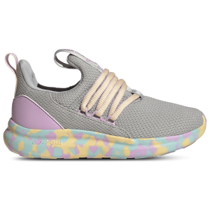 adidas Lite Racer Adapt 7.0 - Boys' Grade School - Grey Two/Orange Tint/Bliss Lilac