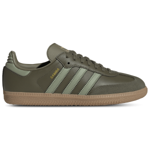 adidas Originals Samba - Boys' Grade School - Tent Green/Gum/Olive Strata