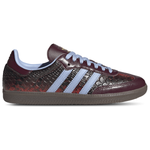 adidas Originals Samba OG - Women's - Blue Dawn/Gold Metallic/Maroon