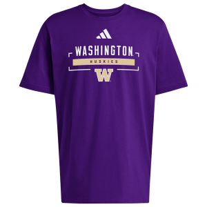 adidas University of Washington Fresh T-Shirt - Men's - Purple