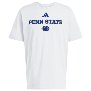 adidas NCAA Wordmark Short Sleeve T-shirt - Men's - White