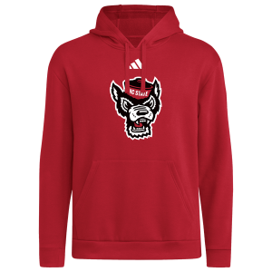 adidas College Logo Hoodie - Men's - Red