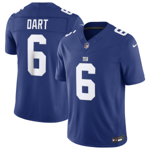 Nike Jaxson Dart Giants Limited Jersey - Men's - Rush Blue