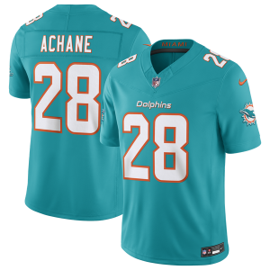 Nike De'Von Achane Dolphins Limited Jersey - Men's - Turbo Green