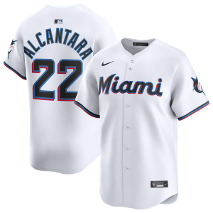 Nike MLB Miami Marlins Home Limited Jersey - Men's - White