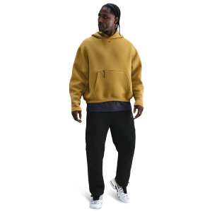 Nike Tech Fleece Open Hem Pants - Men's - Black/Black