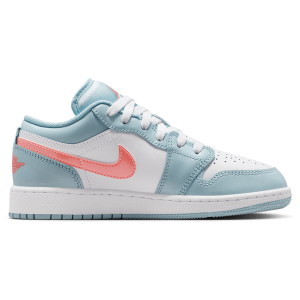 Jordan Air Jordan 1 Low SE - Girls' Grade School - Atomic Pink/White/Ocean Bliss