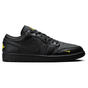 Jordan Air Jordan 1 Low SE - Men's - Black/Tour Yellow