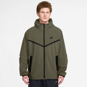 Nike Tech Woven WR Full-Zip Jacket - Men's - Medium Olive/Medium Olive/Black