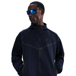 Nike Tech Woven WR Full-Zip Jacket - Men's - Obsidian/Obsidian/Black