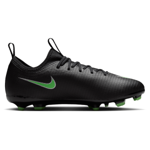 Nike Jr Vapor 17 Academy Fg/Mg T - Boys' Grade School - Black/Black/Illusion Green