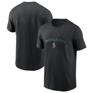 Nike Mariners Hot Corner T-Shirt - Men's - Black