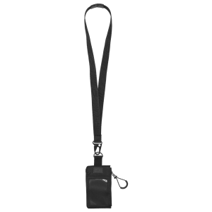 Nike Tech Statement Zip Wallet Lanyard - Men's - Black/Black/Black