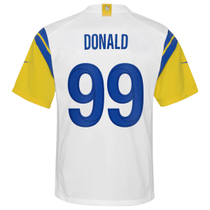 Fanatics Bills Game Jersey - Boys' Grade School - White/Royal