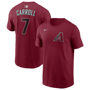 Nike Diamondbacks Name & Number T-Shirt - Men's - Red