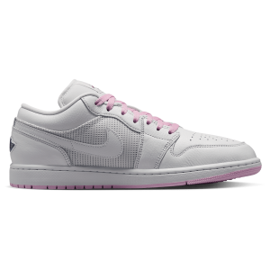 Jordan Air Jordan 1 Low SE - Men's - Summit White/Light Arctic Pink/Silver