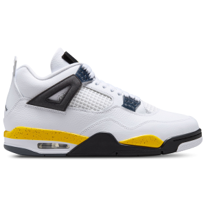 Jordan Air Jordan Retro 4 - Men's - White/Yellow