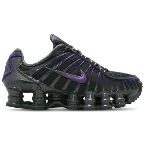 Nike Shox TL - Girls' Grade School - Smoke Grey/Court Purple
