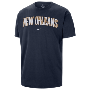 Nike Pelicans Wordmark Standard Issue S/S T-Shirt - Men's - Navy