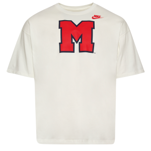 Nike Ole Miss Alt Logo Short-Sleeve T-Shirt - Men's - White