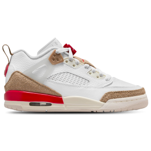 Jordan Spizike Low - Girls' Grade School - White/Fire