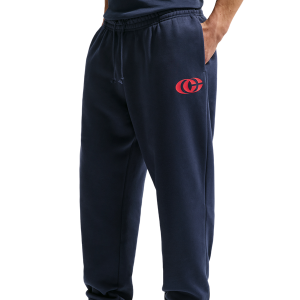 Nike CC Essentials Fleece Pant - Women's - Midnight Navy/University Red/University Red