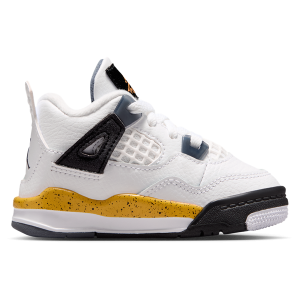 Jordan Retro 4 - Boys' Toddler - Yellow/White/Blue