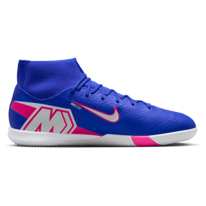 Nike Zoom Superfly 10 Academy IC - Men's - White/Racer Blue