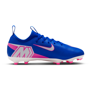 Nike JR Zoom Vapor 16 Academy FG/MG - Boys' Grade School - Racer Blue/White