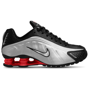 Nike Shox R4 - Women's - Black/Metallic Silver