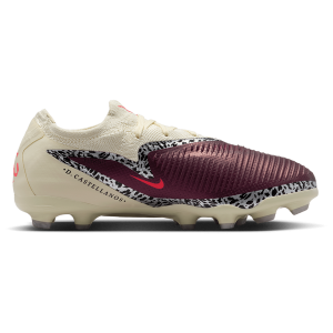 Nike JR Phantom 6 Low Pro FG/MG - Boys' Grade School - University Red/Fossil/Burgundy Crush