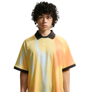 Nike Dri-Fit Jacquard Jersey Top - Men's - Yellow/Black