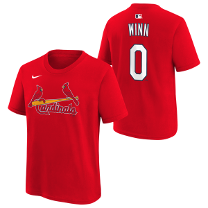 Nike MLB Cardinals Kids Name & Number T-Shirt - Youth - Red