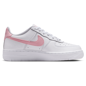 Nike Air Force 1 Low - Boys' Grade School - White/White/Med Soft Pink