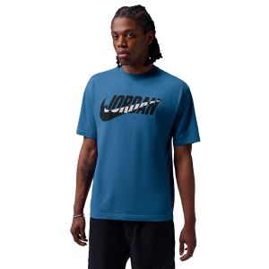 Jordan Swoosh 85 Short Sleeve Crew - Men's - Blue